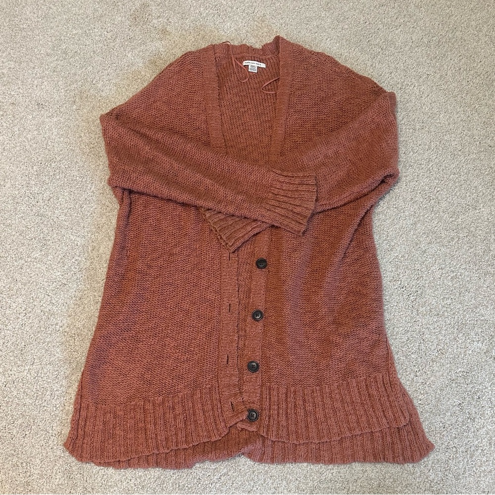 American Eagle Outfitters Women's Brick Cardigan Sweater